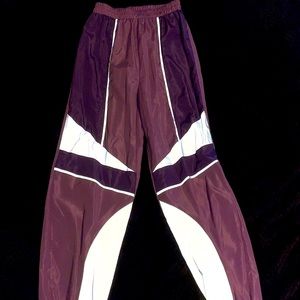 PrettyLittleThing Purple, Lavender, & Gray Reflective Pants
